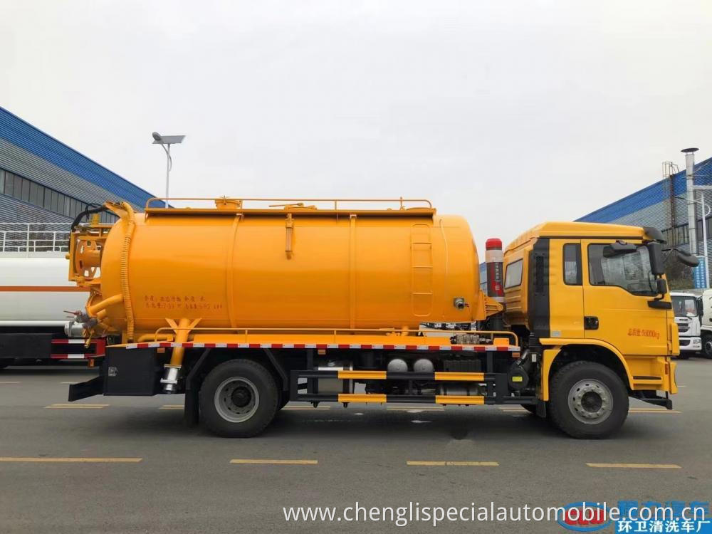 Shacman L3000 4x2 Sewage Suction Truck 2 Jpg